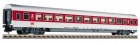 5105 Fleischmann IC/EC long distance openplan Passenger car 2nd class in traffic red livery type Bpmbz2936